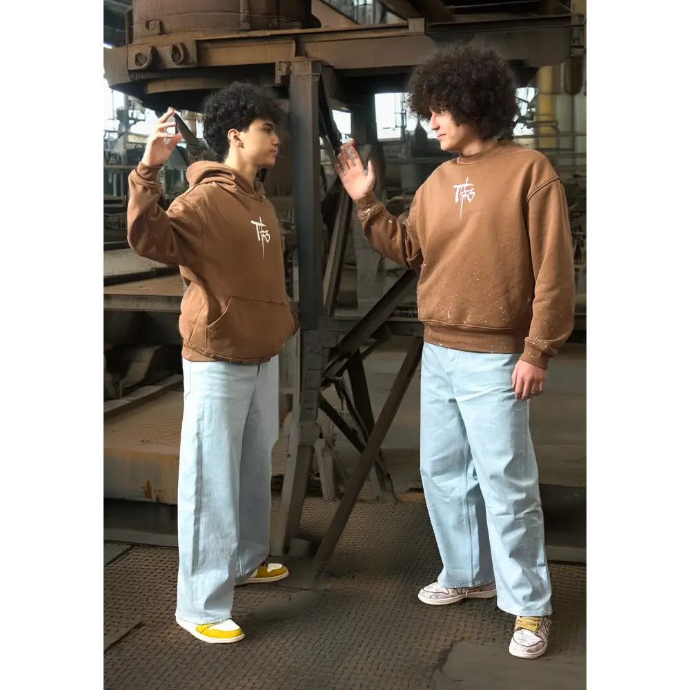 Felpa Made in Italy T73 Crewneck Oversize - Felpe
